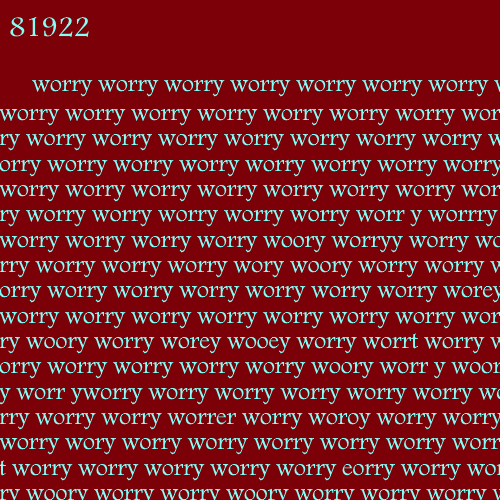 worry x69